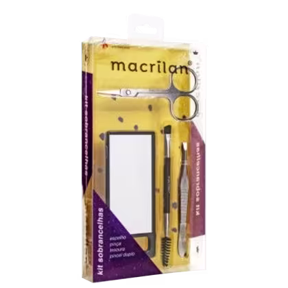 Imagem do produto Kit Macrilan KS200 Sobrancelhas (4 Produtos)