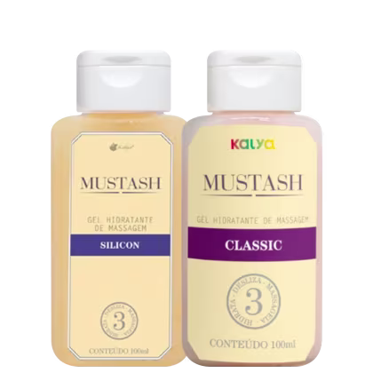 Imagem do produto Kit Kalya Mustash Silicon Classic (2 Produtos)