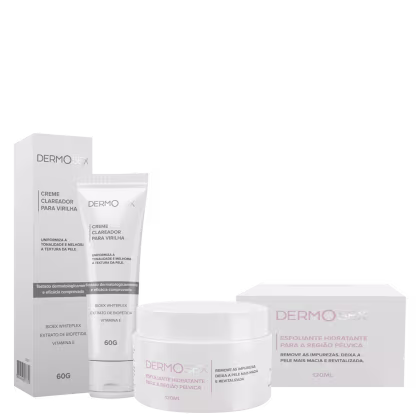 Imagem do produto Kit A Sós Dermosex Clareador + Esfoliante para Virilha (2 Produtos)
