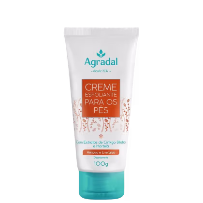 Imagem do produto Agradal Renova e Energiza - Creme Esfoliante para os Pés 100g