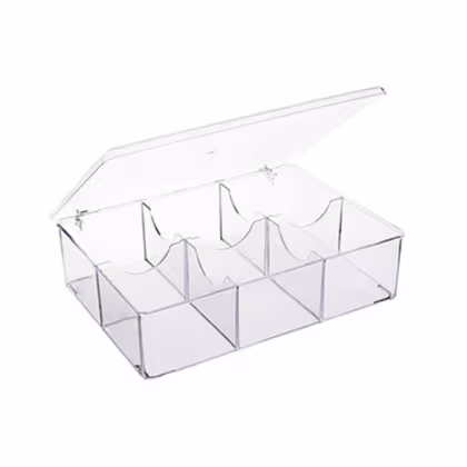 Imagem do produto Acrílico Store com 6 Divisórias - Caixa Organizadora