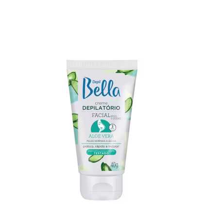 Imagem do produto Depil Bella Aloe Vera - Creme Depilatório Facial 40g