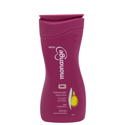 Imagem do produto Monange Hidratação Intensiva Extrato de Oliva - Hidratante Desodorante Corporal 200ml