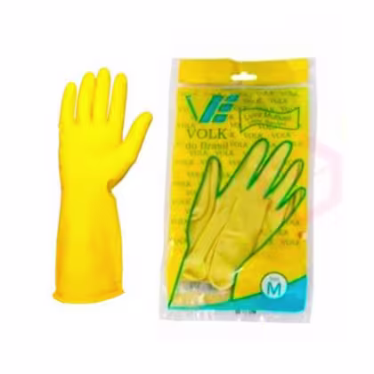 Imagem do produto Volk do Brasil Multiuso Amarela Tam. M (2 Unidades)