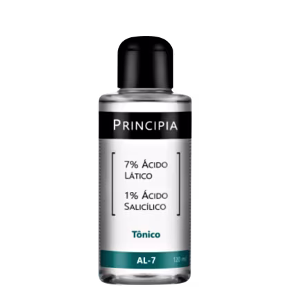 Imagem do produto Principia AL-7 Ácido Lático 7% + Ácido Salicílico 1% - Tônico Facial 120ml