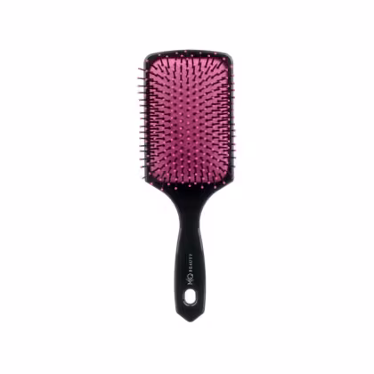 Imagem do produto MQ Beauty Black Raquete Almofadada Nylon Grande 05.020 - Escova de Cabelo