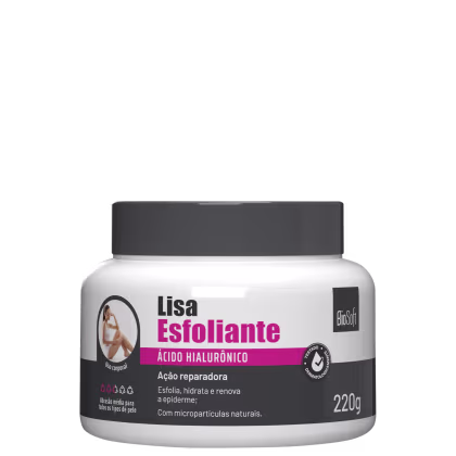 Imagem do produto Soft Hair Bio Soft Lisa Ácido Hialurônico - Creme Esfoliante Corporal 220g