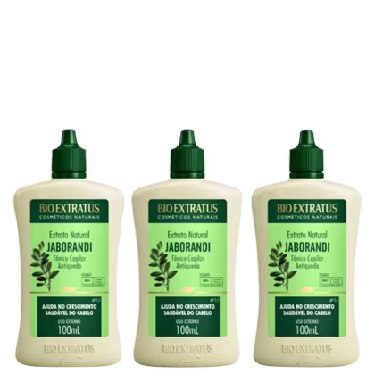 Imagem do produto Kit Bio Extratus Extrato Jaborandi - Tônico Antiqueda 100ml (3 unidades)