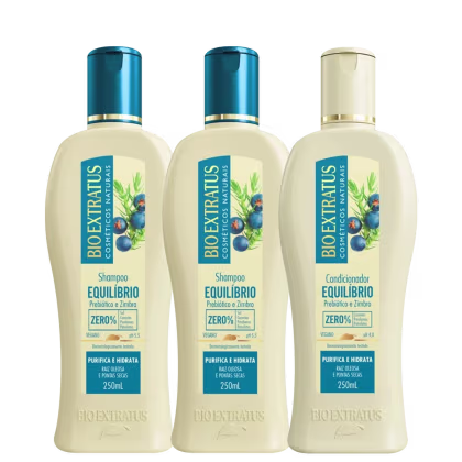 Imagem do produto Kit Bio Extratus Equilíbrio Prebiótico e Zimbro (3 Produtos)