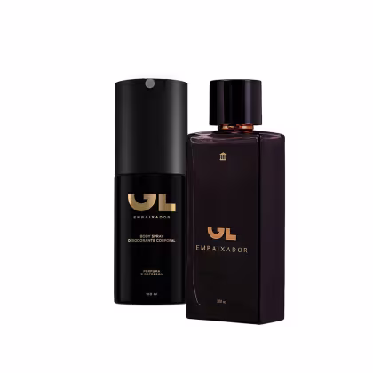 Imagem do produto Conjunto Embaixador Gusttavo Lima Masculino G - Deo Colônia 100ml + Body Spray 100ml