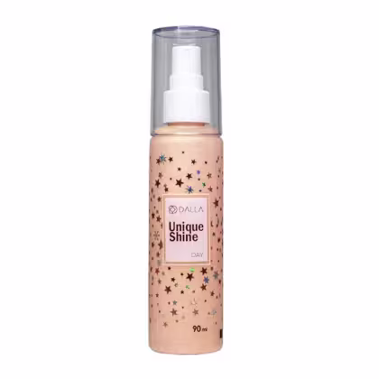 Imagem do produto Dalla Makeup Unique Shine Day 01 - Bruma Iluminadora e Fixadora 90ml