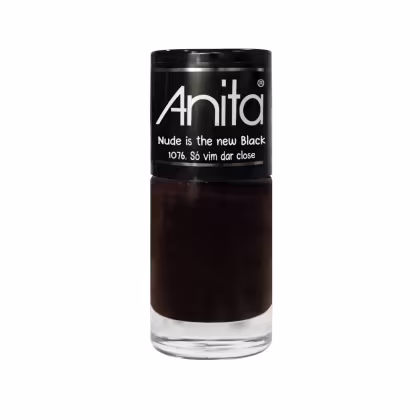 Imagem do produto Anita Nude Is The New Black Só Vim Dar Close 1076 - Esmalte Cremoso 10ml