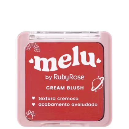 Imagem do produto Melu by Ruby Rose Cream Blush 04 Strawberry - Blush 9g