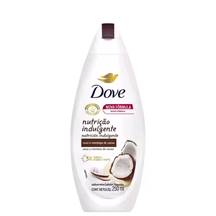 Imagem do produto Dove Delicious Care Coco e Manteiga de Cacau - Sabonete Líquido 250ml