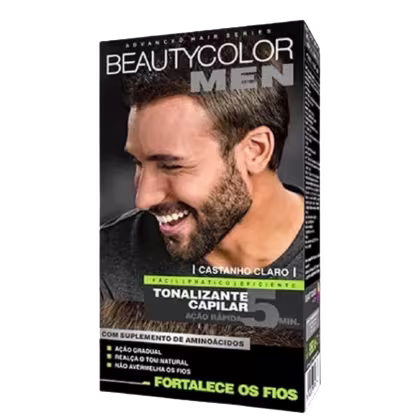 Imagem do produto BeautyColor Men Castanho Claro - Tonalizante 75ml