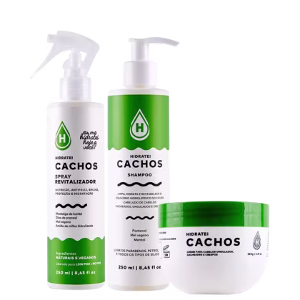 Imagem do produto Kit Hidratei Cachos Triple (3 Produtos)