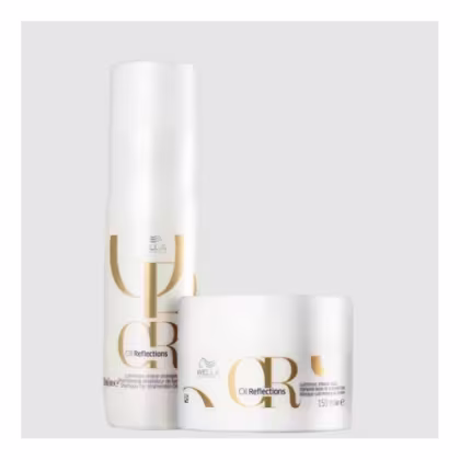 Imagem do produto Wella Oil Reflections Kit Shampoo 250ml + Máscara 150ml