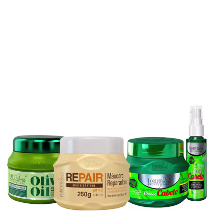 Imagem do produto Kit Cronograma Capilar para Queda de Cabelo Quarteto (4 Produtos)