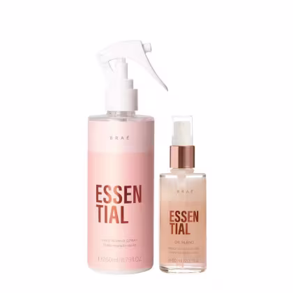 Imagem do produto Kit Braé Essential Finalizador - Leave-in 260ml + Óleo Capilar 60ml