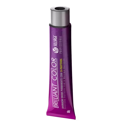 Imagem do produto Sillage Brilliant Color 6/7 Louro Escuro Marrom Chocolate - Coloração 50g
