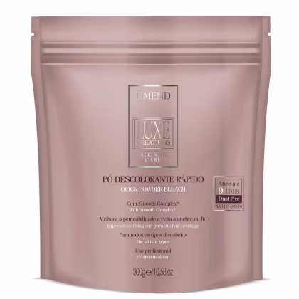 Imagem do produto Amend Luxe Creations Blonde Care 9 Tons - Pó Descolorante 300g