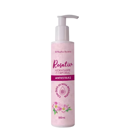 Imagem do produto Abelha Rainha Rosativ - Hidratante Corporal Antiestrias 180ml