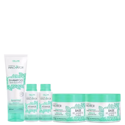 Imagem do produto Kit Itallian Hairtech Innovator Alisante Capilar (5 Produtos)