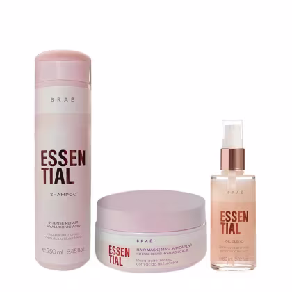 Imagem do produto Kit Braé Essential Trio Restaurador (3 Produtos)