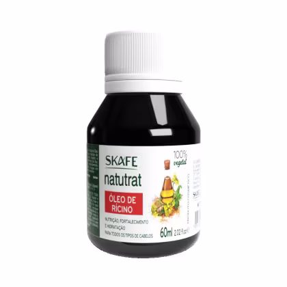 Imagem do produto Skafe Natutrat Óleo de Rícino - Óleo Capilar 60ml