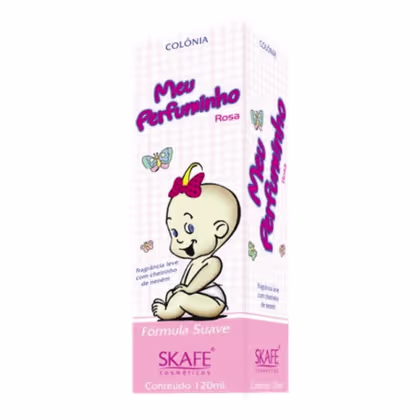 Imagem do produto Meu Perfuminho Rosa Skafe - Desodorante Colônia Infantil 120ml