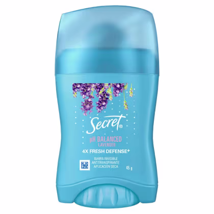 Imagem do produto Secret PH Balanceado Lavander - Desodorante Antitranspirante em Barra 45g