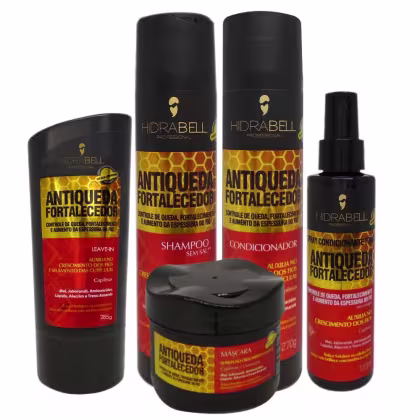 Imagem do produto Kit Hidrabell Antiqueda Fortalecedor Completo Mini (5 Produtos)
