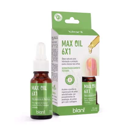 Imagem do produto Óleo para Unha Blant Max Oil 6x1 15ml