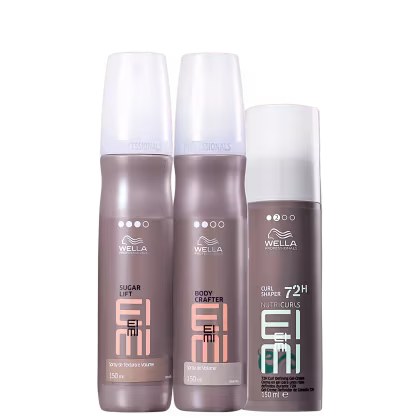 Imagem do produto Kit Wella Professionals EIMI Textura Volume Curl Shaper (3 Produtos)