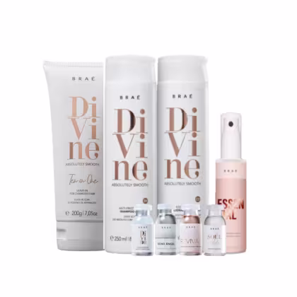 Imagem do produto Kit Braé Divine Revival Color Bond Mini Essential Ten In One (8 Produtos)