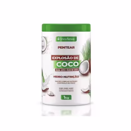 Imagem do produto Creme de Pentear Explosão de Coco Beleza Natural 1kg