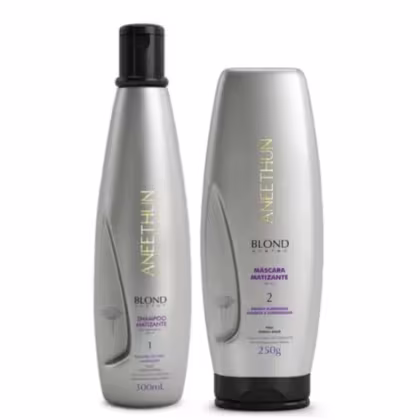 Imagem do produto Kit Aneethun Blond System Duo Matizante (2 Produtos)