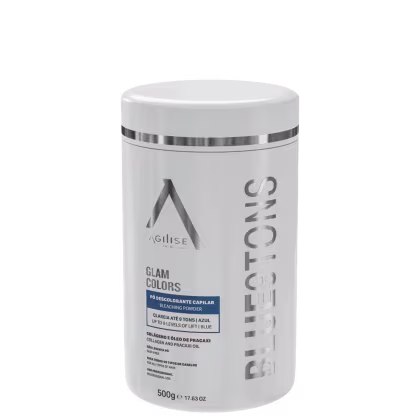 Imagem do produto Agilise Cosméticos Glam Colors Blue9tons - Pó Descolorante 500g