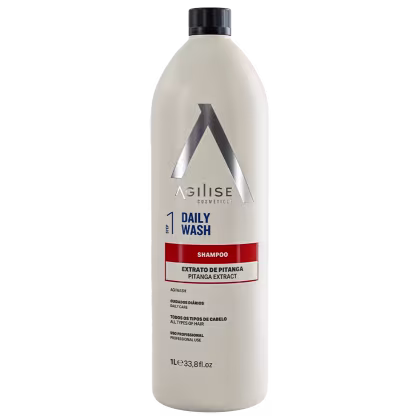 Imagem do produto Agilise Cosméticos Step 1 Daily Wash Extrato de Pitanga - Shampoo 1L