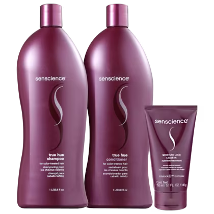 Imagem do produto Kit Senscience True Hue Violet Salon Moisture Lock (3 Produtos)