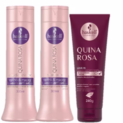 Imagem do produto Kit Haskell Quina Rosa (3 Produtos)