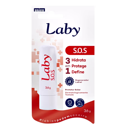 Imagem do produto Laby S.O.S FPS 15 - Hidratante Labial 3,6g
