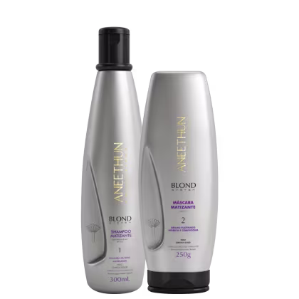 Imagem do produto Kit Aneethun Blond System Dupla Matizante (2 Produtos)