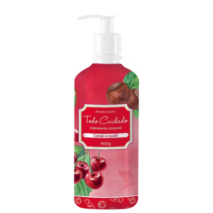 Imagem do produto Abelha Rainha Todo Cuidado Cereja e Avelã - Creme Hidratante Corporal 400ml