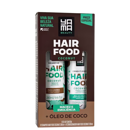 Imagem do produto Kit Yamá Hair Food Coconut (2 Produtos)
