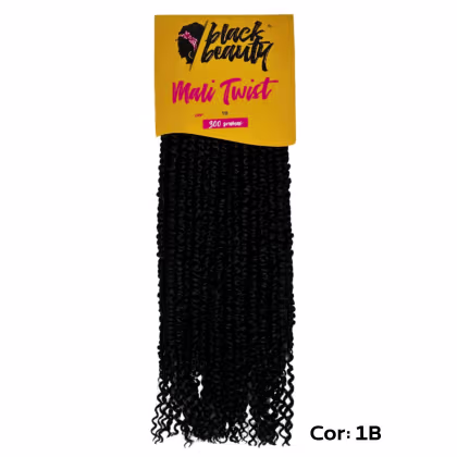 Imagem do produto Cabelo Fibra Sintética Mali Twist Praia Caracol - 1B
