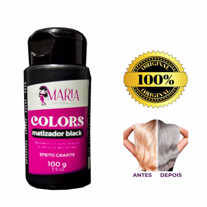 Imagem do produto Maria Escandalosa Matizador Black - Efeito Grafite 100g