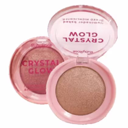 Ruby Rose Glow Iluminador HBM700 6,5g Cor: Peach Glow