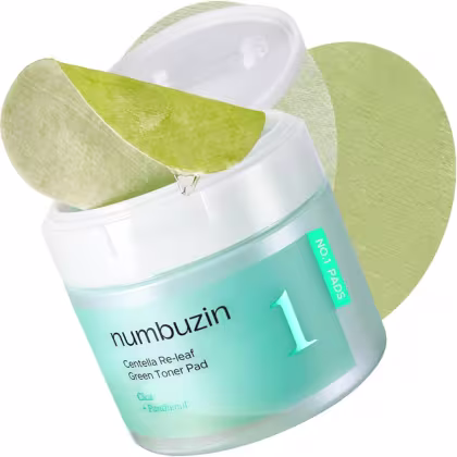 Imagem do produto NUMBUZIN No.1 Toner Pad Centella Re-Leaf Green (70 pads) 190ml