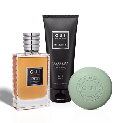 Imagem do produto Combo Iconique 001 Intense: Eau De Parfum 75ml+ Shower Gel 200g + Sabonete de Barbear Savon Barbe 90g